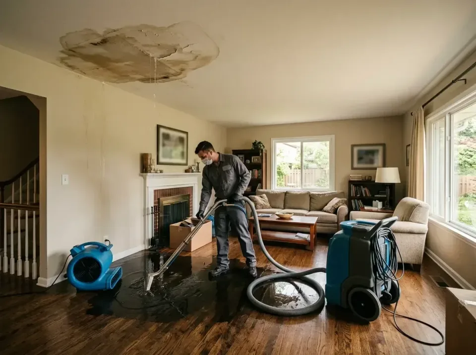 attic-pipe-burst-ceiling-drip-008 — frequently asked questions, Water Damage Restoration & Carpet Care in Reinholds, PA